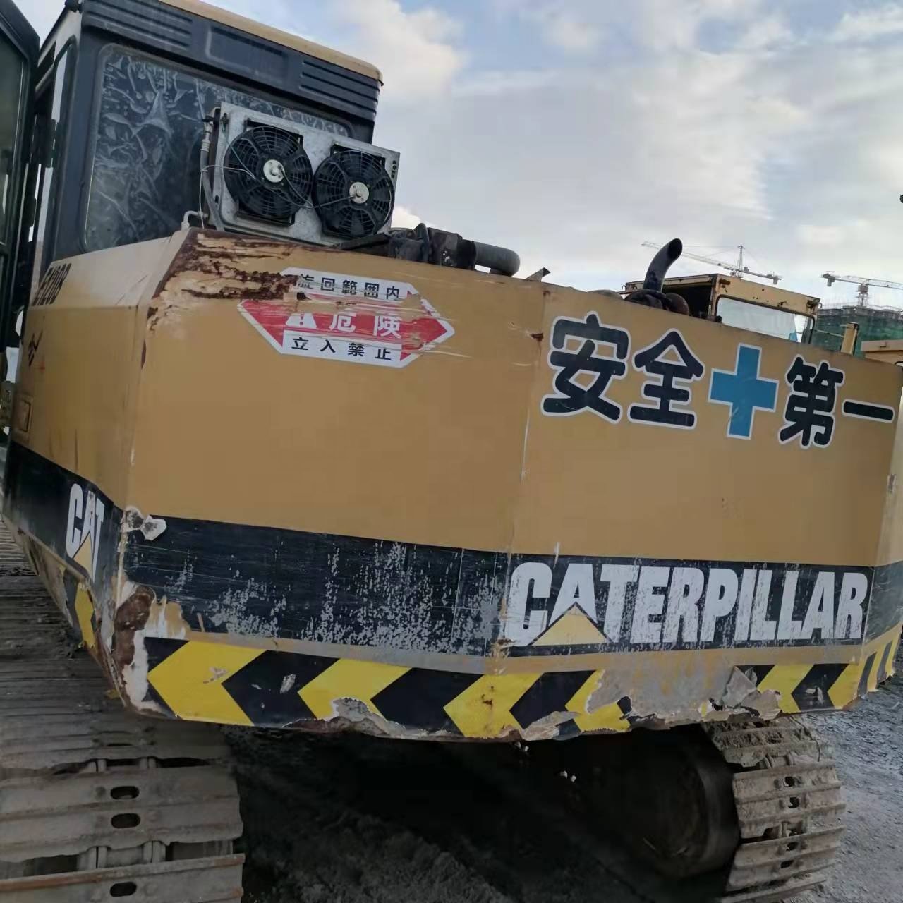 Used Caterpillar Excavator E120b Made In Japan Original Machine For Sale