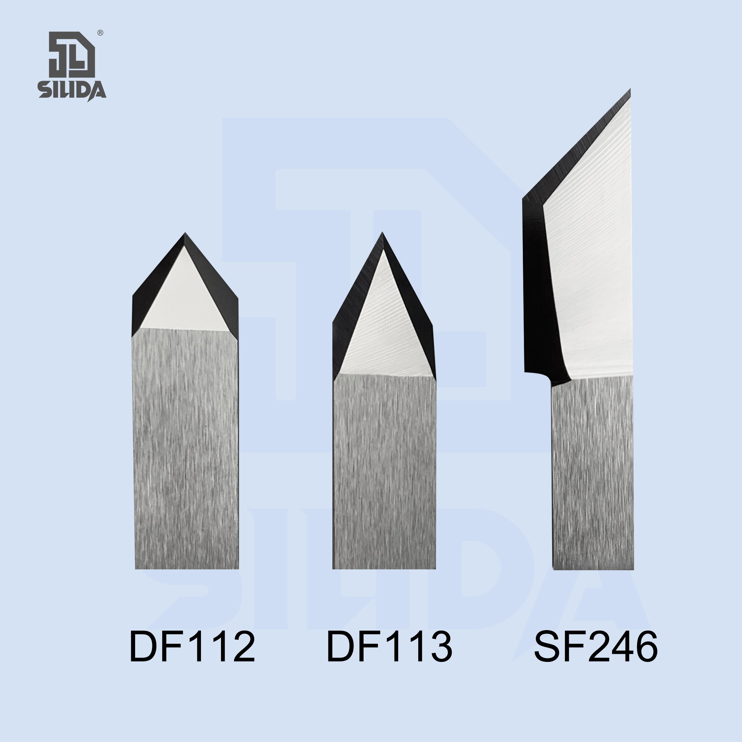 Z10 Z11 Z12 Z13 Z44 Z45 Z46 for ZUND Tungsten carbide cutting blades Used for digital cutting systems Double-edged drag knife