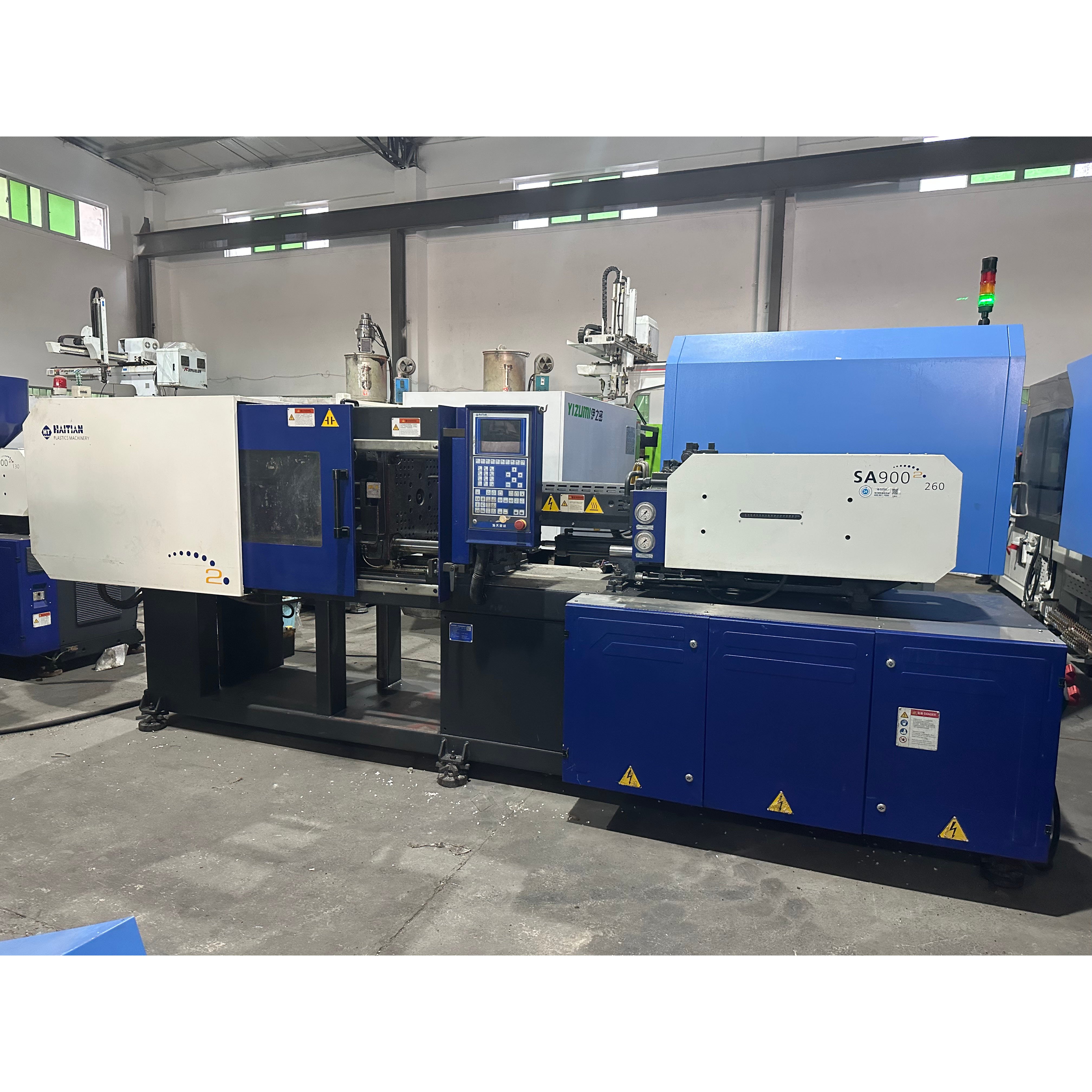 Used Haitian injection molding machine Standard injection molding machines second hand 60t 90t servo motor