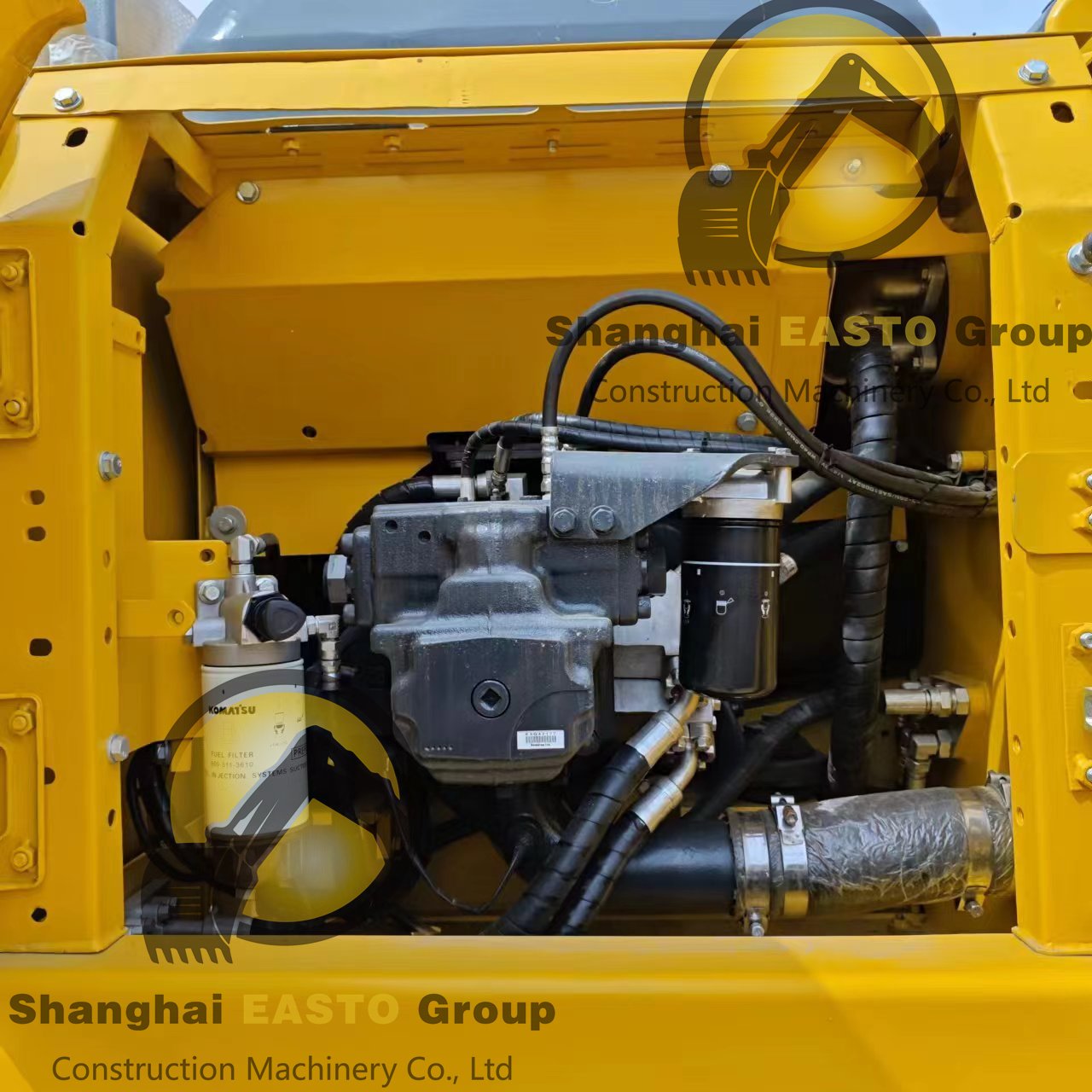 Original Japan Used Excavator Komatsu PC210LC Wider Track Excavator Komatsu 21 tons Large Heavy Construction Machine for Sale