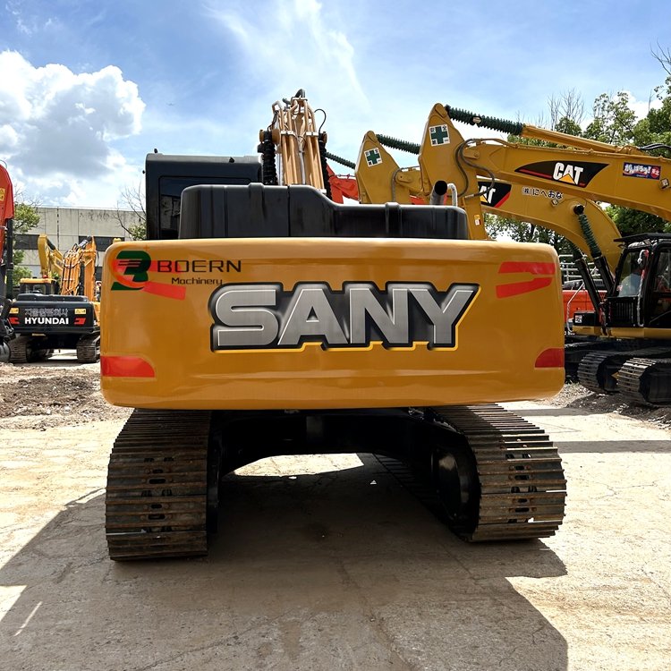 90% new Chinese brand Sany Sy215c pro used hydraulic crawler excavator and other types of excavator sold