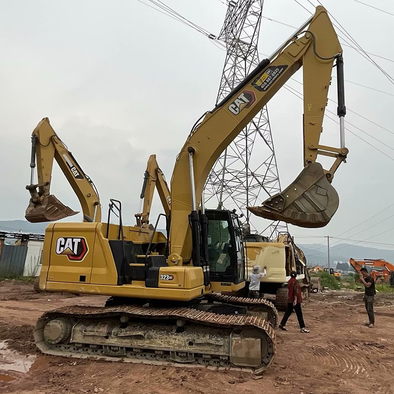 cat machine crawler low hours Construction digger excavator secondhand CAT320GC crawler excavator