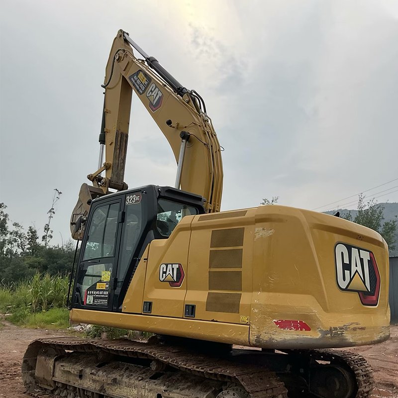 cat machine crawler low hours Construction digger excavator secondhand CAT320GC crawler excavator