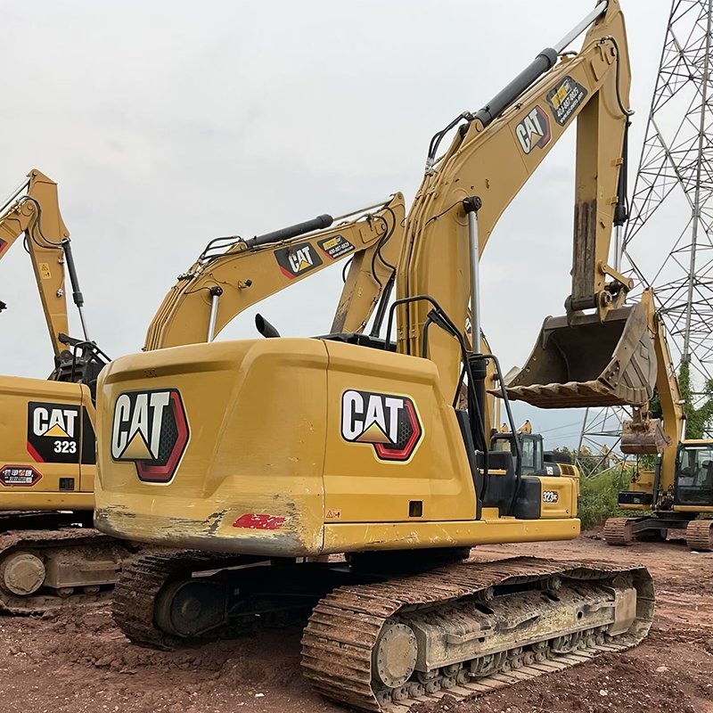cat machine crawler low hours Construction digger excavator secondhand CAT320GC crawler excavator