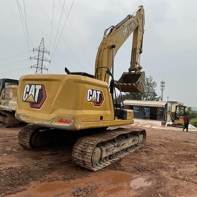 cat machine crawler low hours Construction digger excavator secondhand CAT320GC crawler excavator