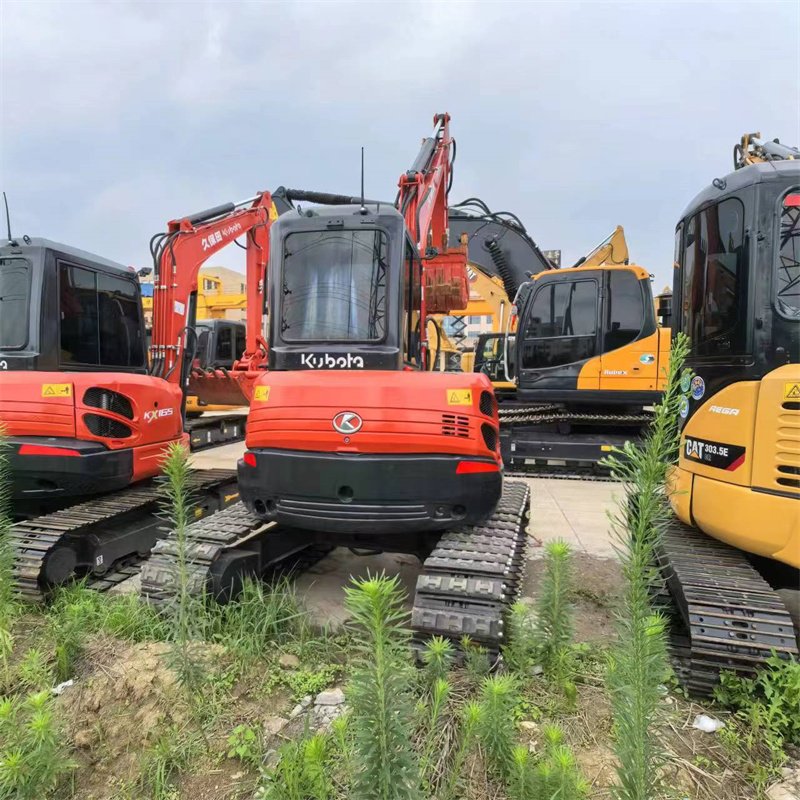 Earth-Moving Equipment Hydraulic Used Excavator Kubato KX155 With Good Price On Hot Sale Kubota KX163 and KX165