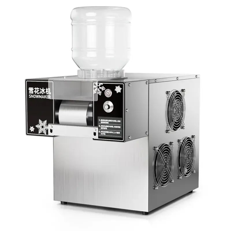 ZB-XBJ60 Milk Snowflake Cream Fine Snow Ice Machine In Summer Automatic Snow Machine Used In Commercial&Stall&Household