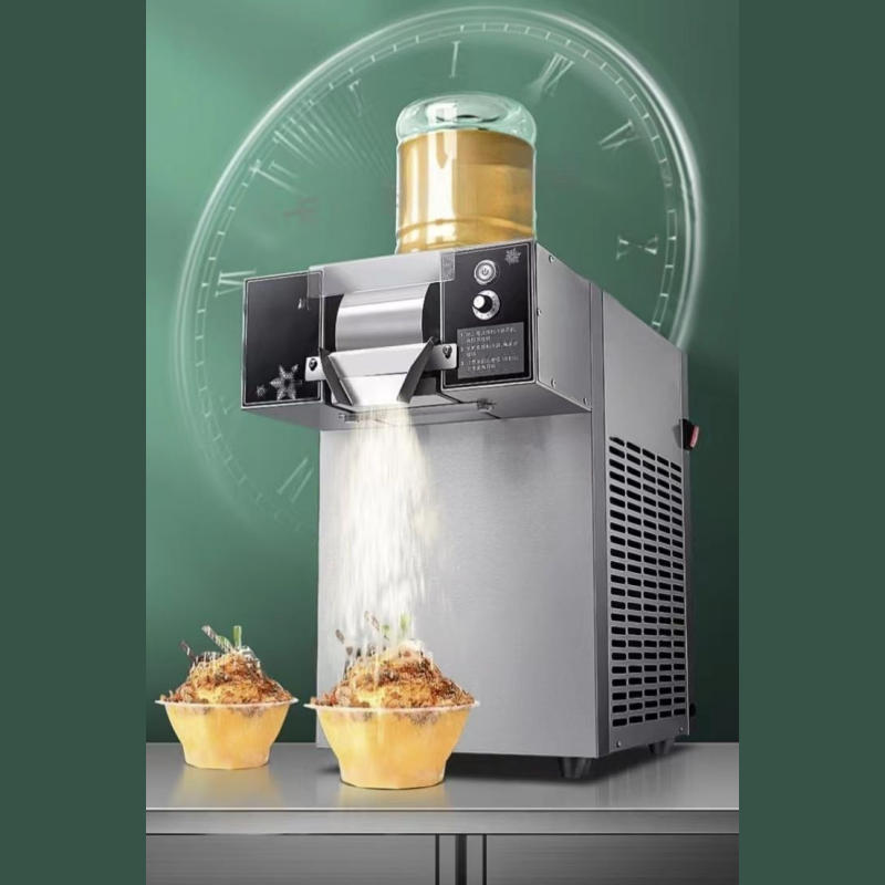 ZB-XBJ60 Milk Snowflake Cream Fine Snow Ice Machine In Summer Automatic Snow Machine Used In Commercial&Stall&Household