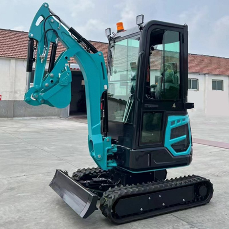 hydraulic crawler mini excavator 1 ton 1.2 ton 1.5 ton digger 2.5 ton excavator bagger used farm mini excavator