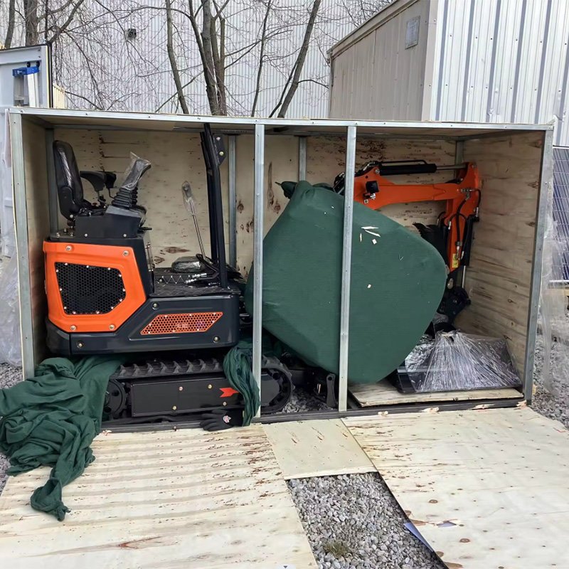 hydraulic crawler mini excavator 1 ton 1.2 ton 1.5 ton digger 2.5 ton excavator bagger used farm mini excavator