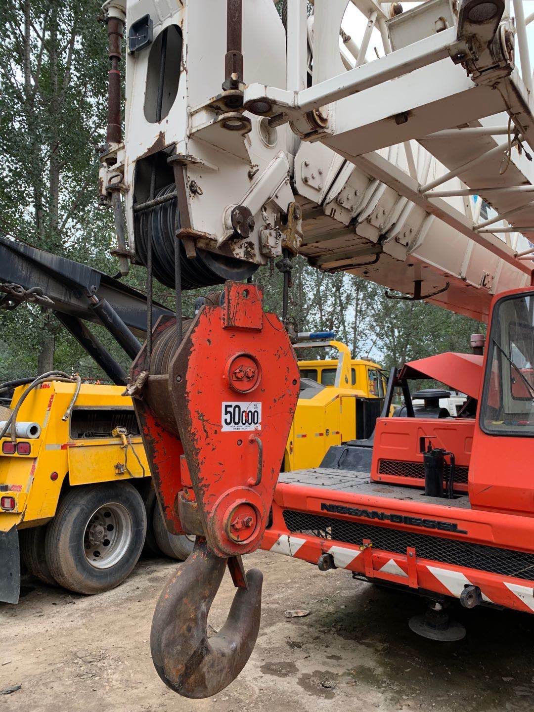 Used cheap Japan original Tadano TG500E truck crane for sale Tadano 50 ton cheap price mobile crane