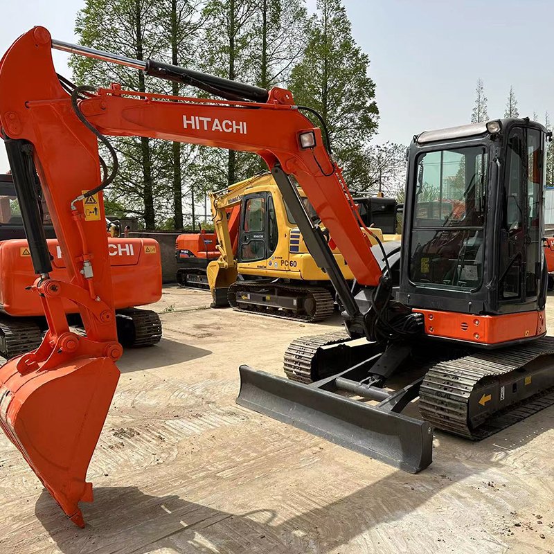 Used Original Hitachi ZX50 Hitachi Used Crawler Excavator Second Hand Mini 5 Ton Digger Construction Machinery