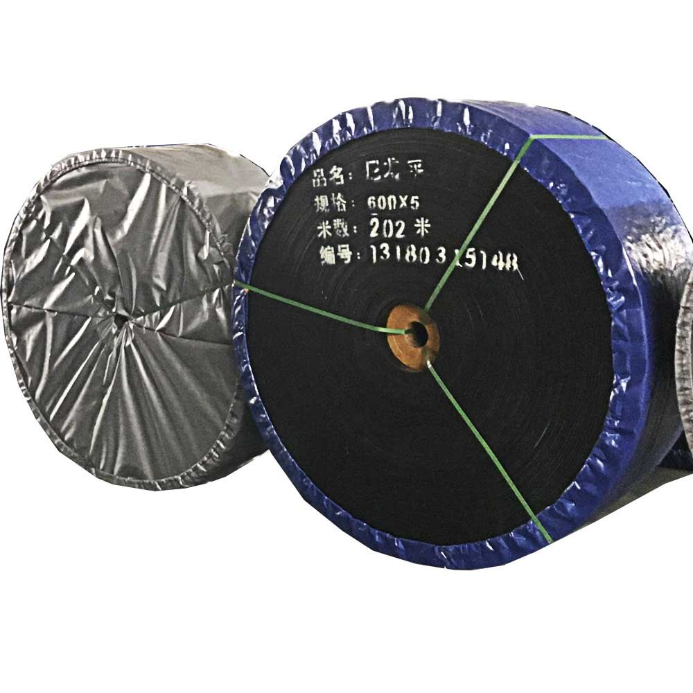 Customized Thickness Used in Mining Fabric EP Cord Fire Resistance Rubber Conveyor Belt