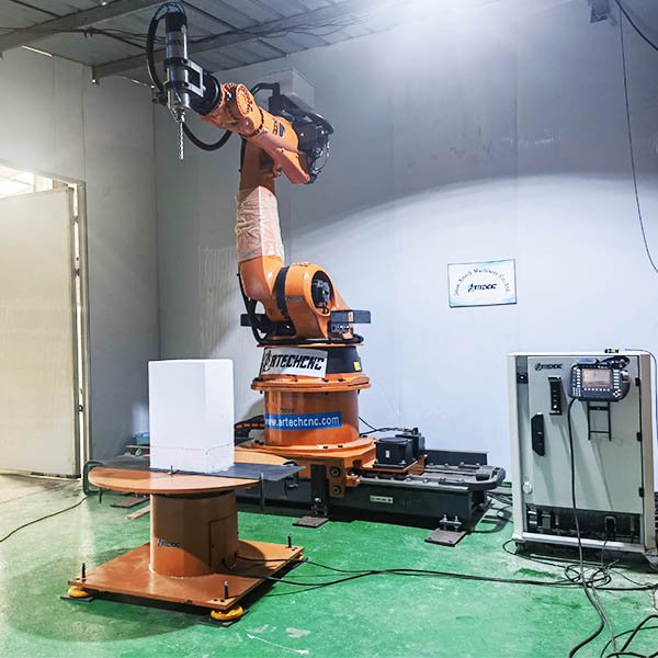 hot sale milling robot kuka 210 for wood mold milling and foam statue milling