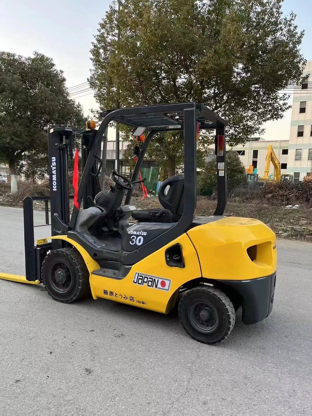 Japan Original Second Hand Used Good conditional Forklift Komatsu machinery 3 ton Komatsu FD30 with Low Price