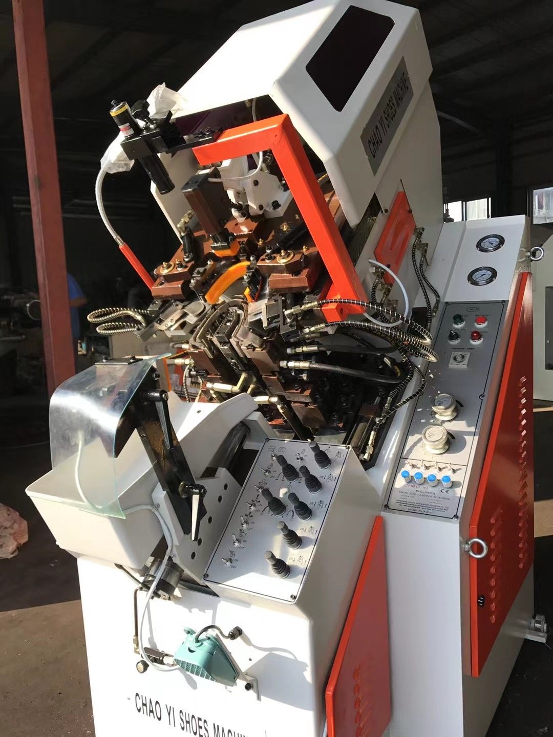 Used toe lasting machine and second-hand heel lasting machine shoe making machine