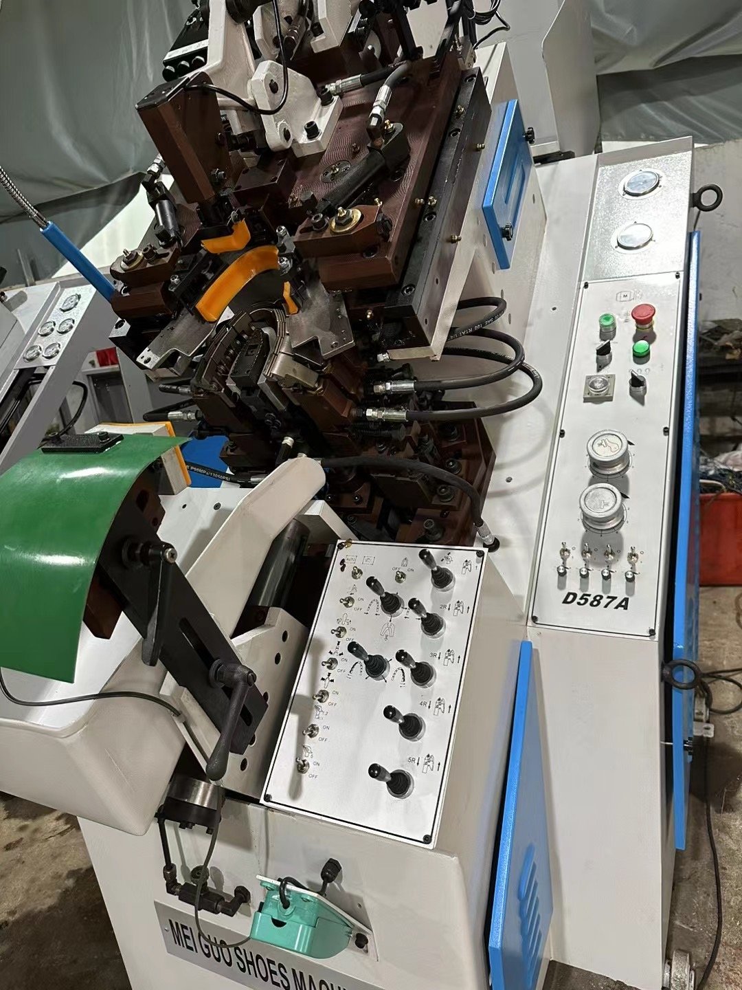 Used toe lasting machine and second-hand heel lasting machine shoe making machine