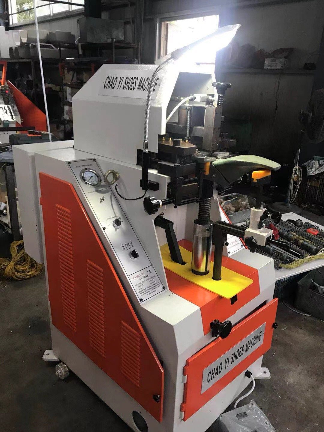 Used toe lasting machine and second-hand heel lasting machine shoe making machine