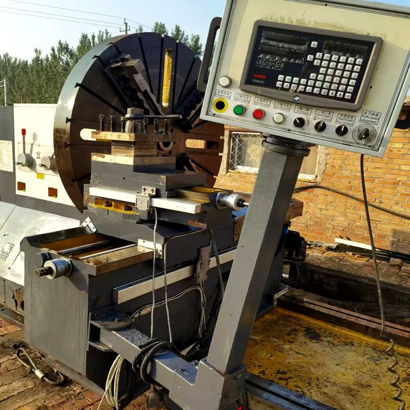 Large floor lathe CX6020/6030 Starfire machine tool is suitable for large-size flange processing used machine lathe