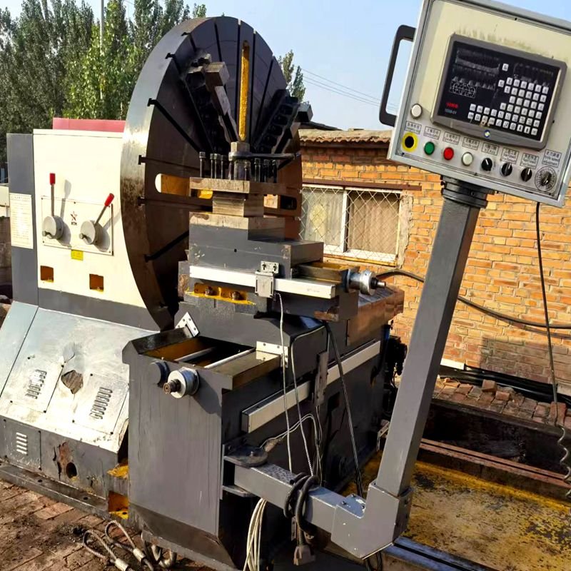 Large floor lathe CX6020/6030 Starfire machine tool is suitable for large-size flange processing used machine lathe