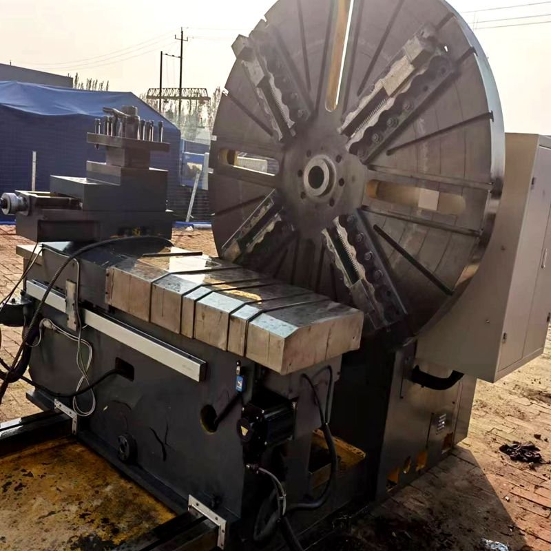 Large floor lathe CX6020/6030 Starfire machine tool is suitable for large-size flange processing used machine lathe