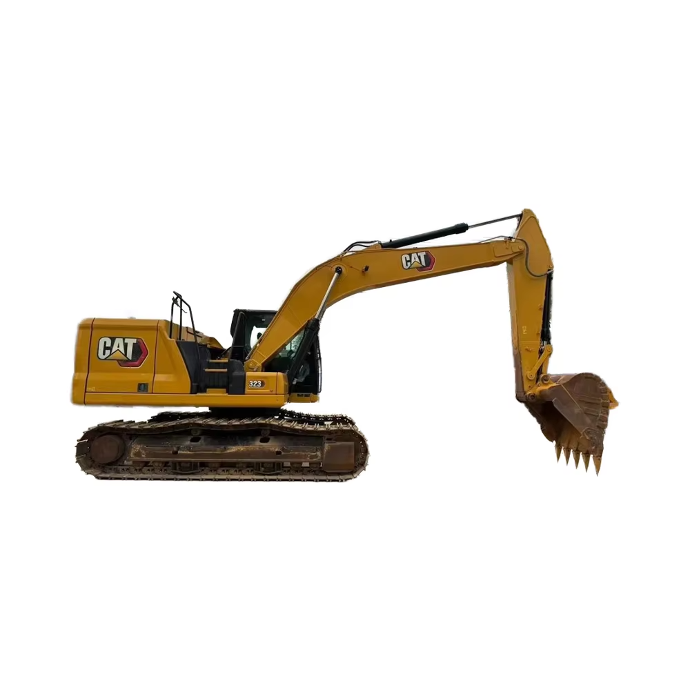 Caterpillar Used Cat 323 Excavator Original Hydraulic Crawler Excavator Core Components Engine Pump Motor Gear Gearbox Bearing