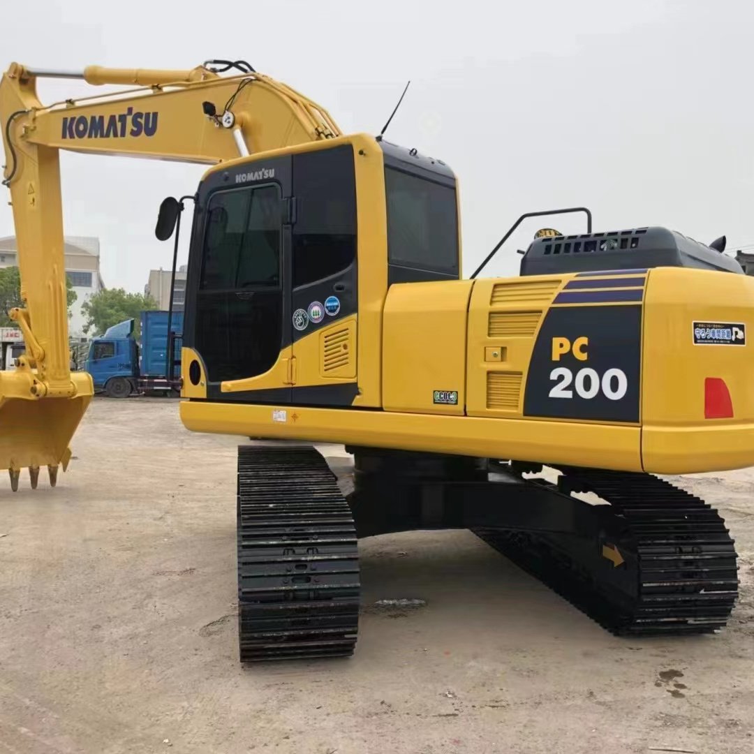 Origin Japan Used Komatsu PC200-8 Excavator Second Hand Crawler Excavator Komatsu PC200-8 20 tons Machine for Construction Work
