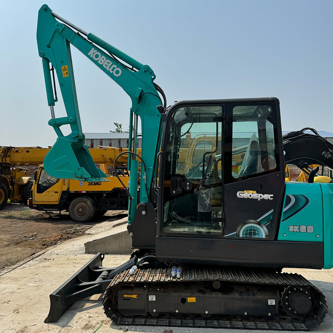 used second-hand digger Kobelco SK60 construction machinery used excavator hot sale