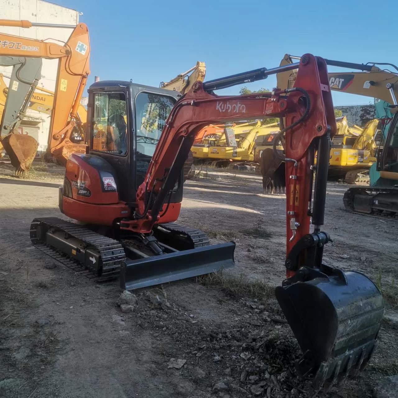 Used mini 3.5 ton 5 ton excavator Kubota U35 nice machine for farm garden original used Kubota U35 excavator on sale