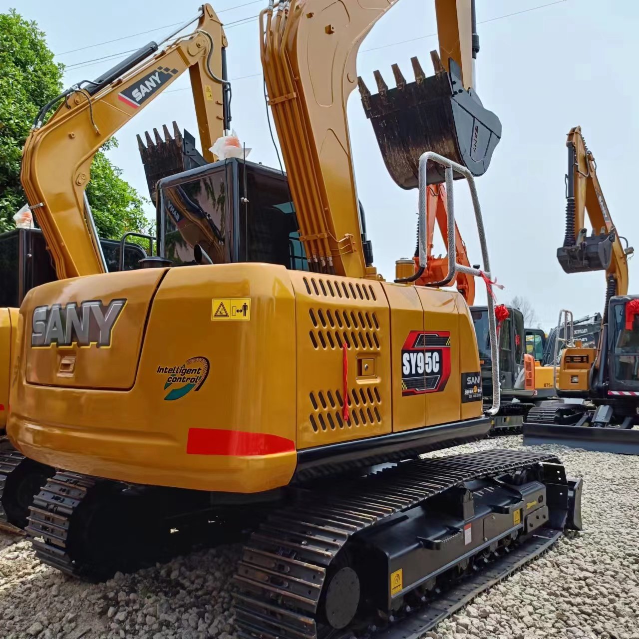 Used Sany Sy 95c Excavator SANY Sy95cpro Heavy Excavators Machine for Sale China Hydraulic Pump Provided ISUZU Kawasaki