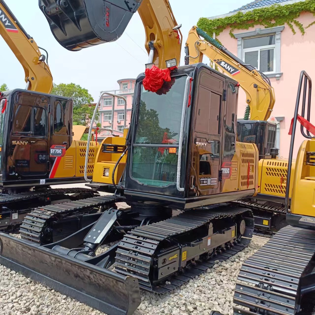 Used Sany Sy 95c Excavator SANY Sy95cpro Heavy Excavators Machine for Sale China Hydraulic Pump Provided ISUZU Kawasaki
