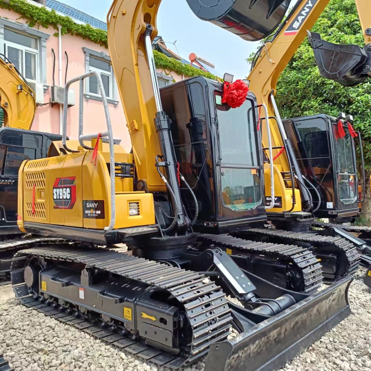 Used Sany Sy 95c Excavator SANY Sy95cpro Heavy Excavators Machine for Sale China Hydraulic Pump Provided ISUZU Kawasaki