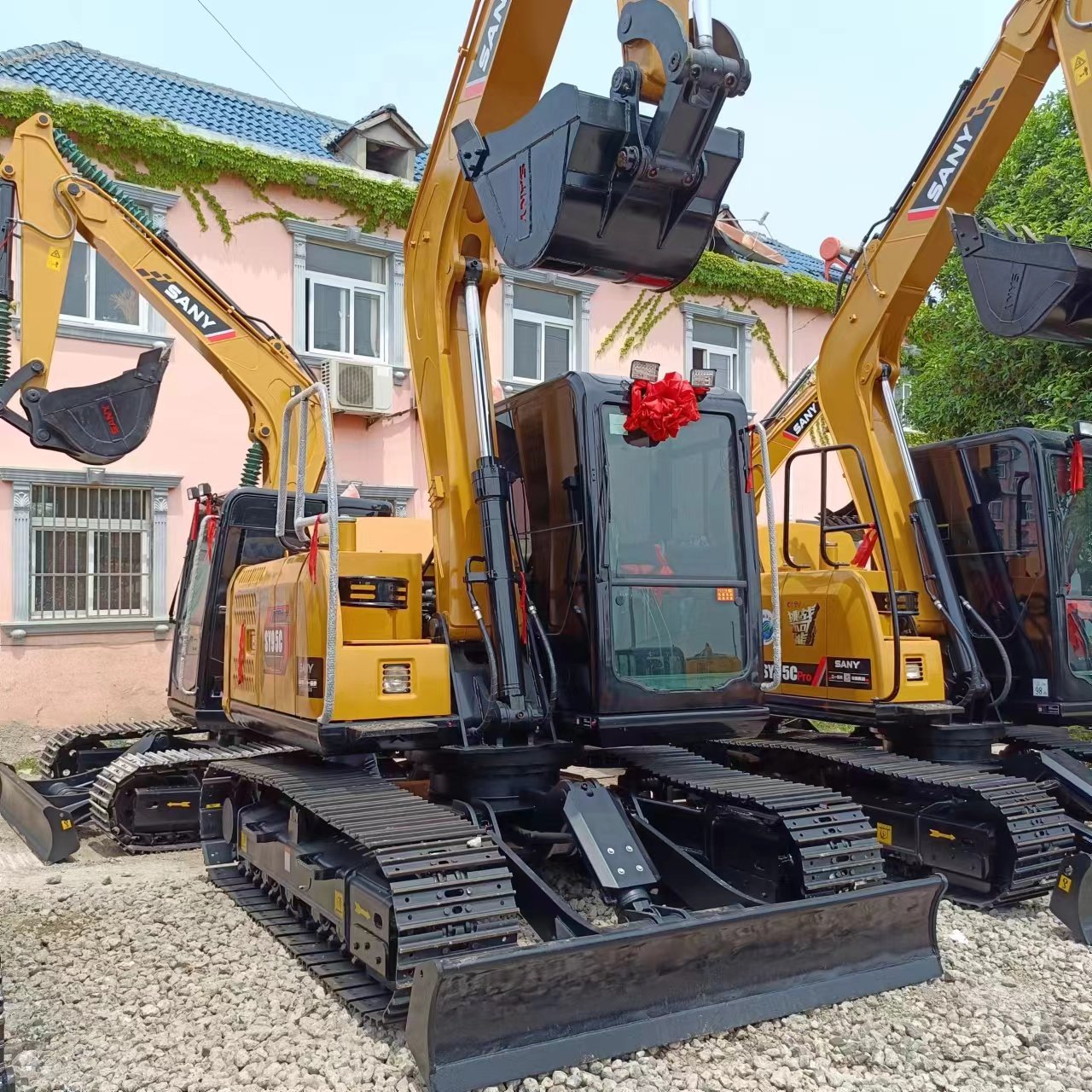 Used Sany Sy 95c Excavator SANY Sy95cpro Heavy Excavators Machine for Sale China Hydraulic Pump Provided ISUZU Kawasaki