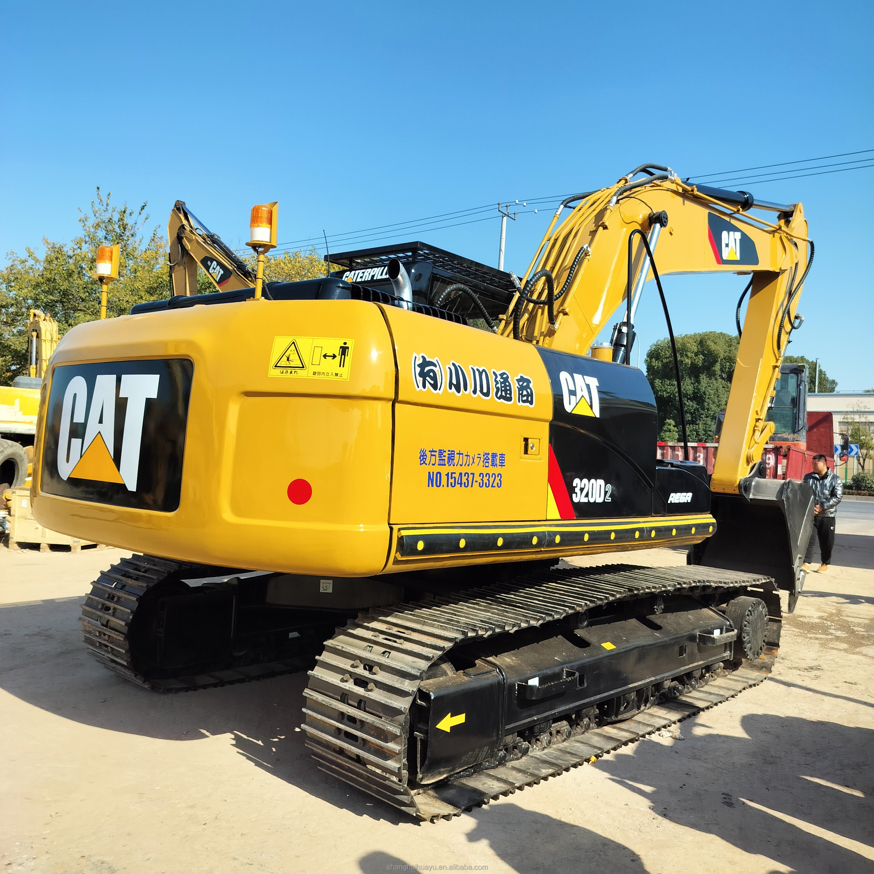 Used Caterpillar Brand 20 Ton 320 Cat Excavator CAT320D CAT320D2 Japan Made Second Hand Excavator Machine