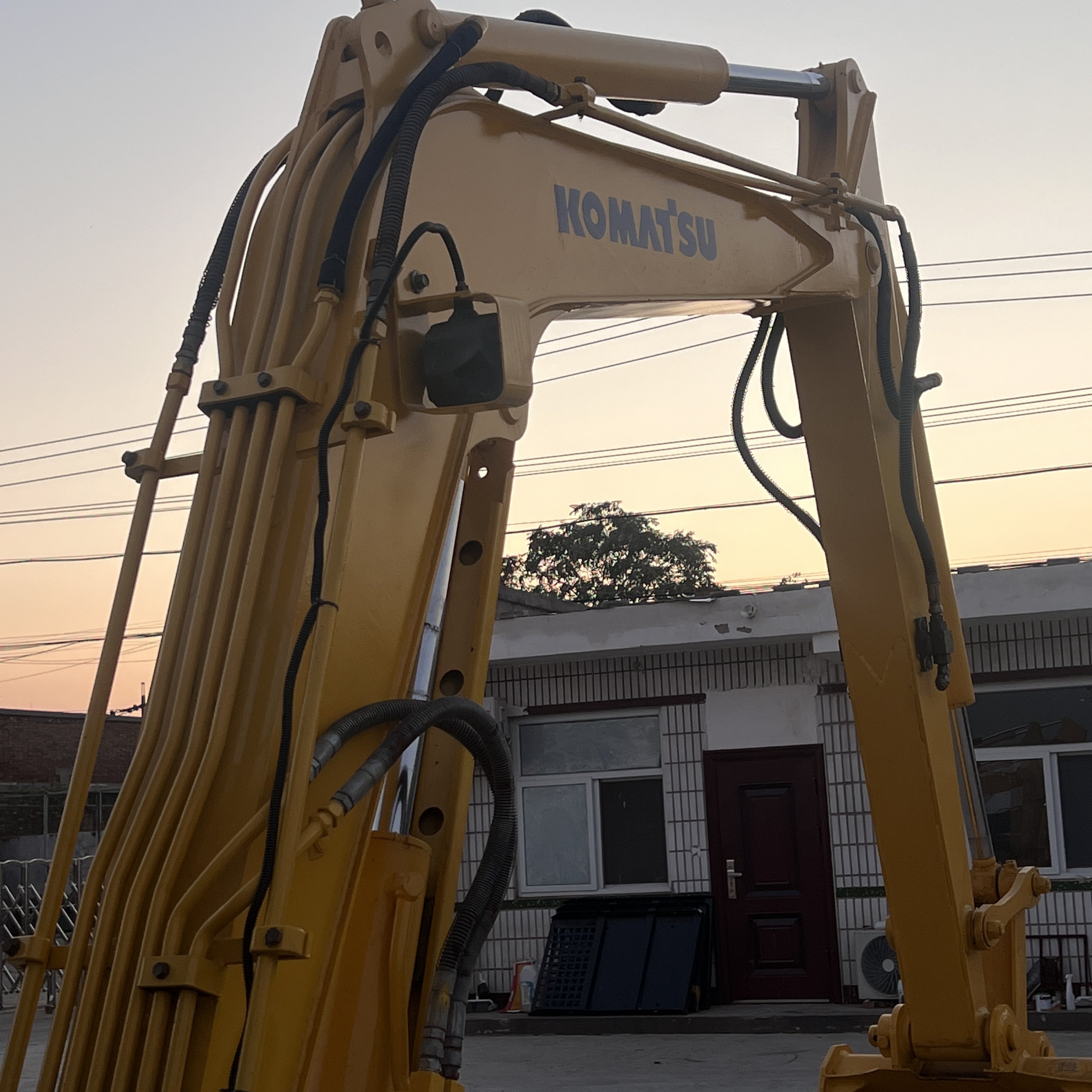 KOMATSU PC50mr Used Excavator PC50 mini garden construction machinery PC50MR 5 ton farm hydraulic excavators