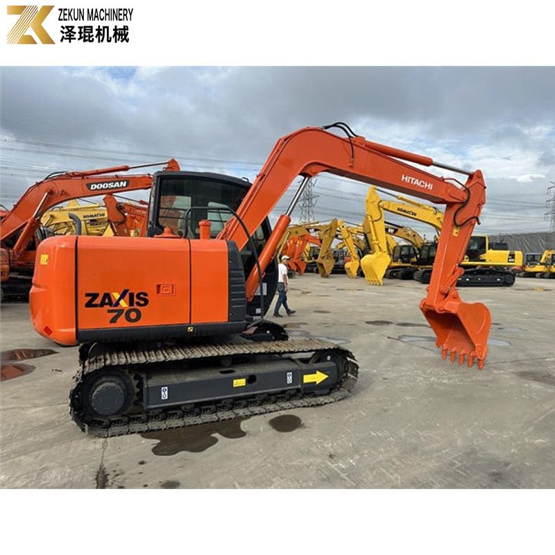 Japan Original Digging Machine Used Hitachi 70 Excavator For Sale ZX70
