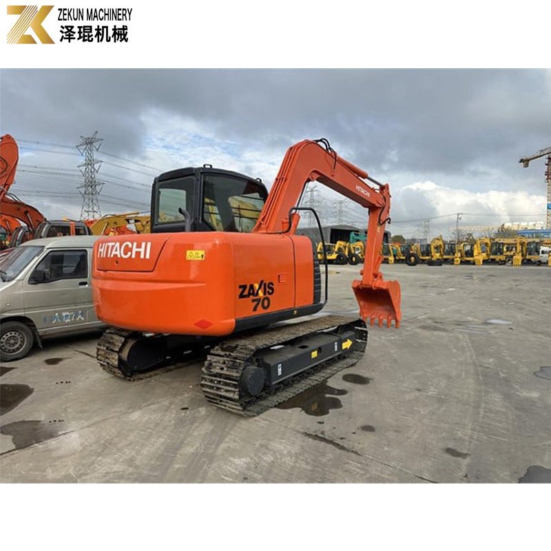 Japan Original Digging Machine Used Hitachi 70 Excavator For Sale ZX70