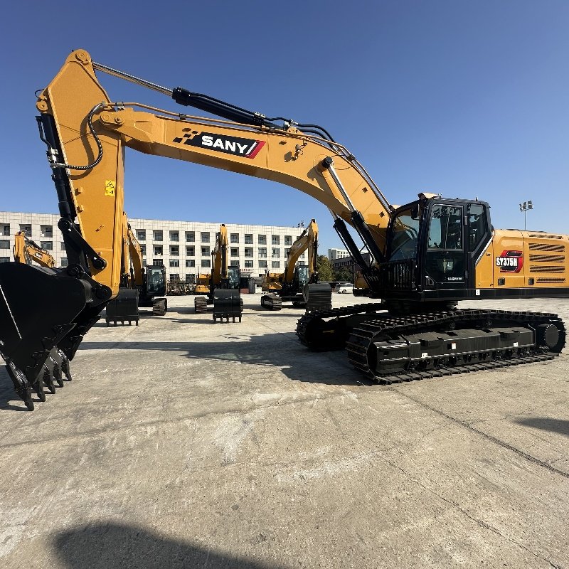 Original Design Excellent Working Condition Used Sany SY375H Heavy Excavator On Hot Sale SY375h SY365h