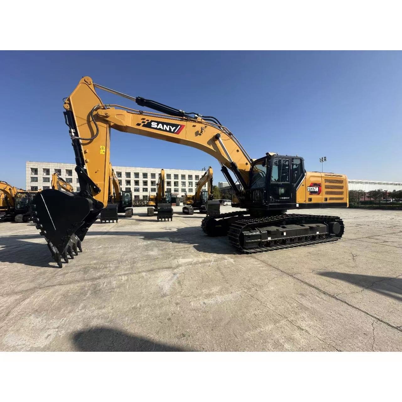 Original Design Excellent Working Condition Used Sany SY375H Heavy Excavator On Hot Sale SY375h SY365h