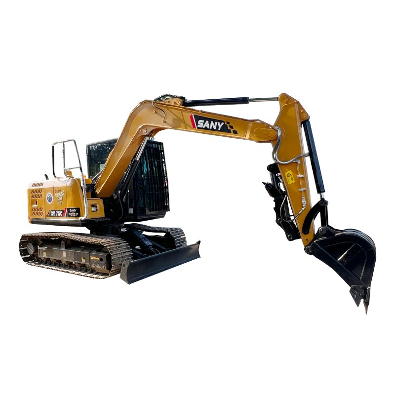 Lower Fuel Consumption Mini Excavator SANY Sy55c second hand excavator 5.5ton