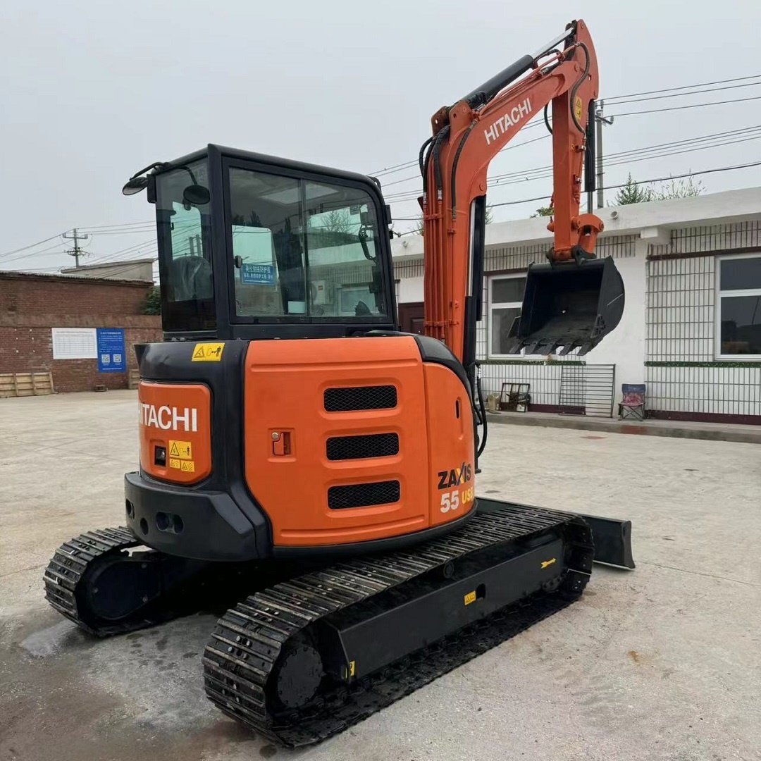 Factory wholesale hot selling low price small second-hand Hitachi ZX55 excavator used crawler excavator spot