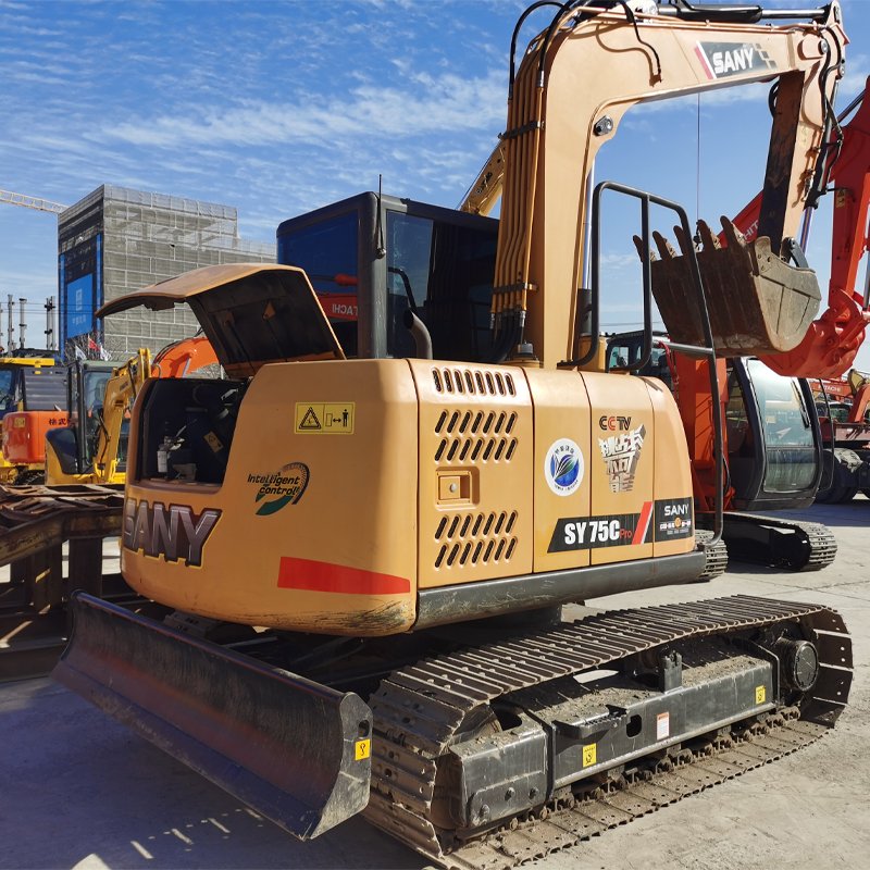 Second-hand Sany 75c Sany Excavator Price Sany Sy75c Sanny Excavator 75