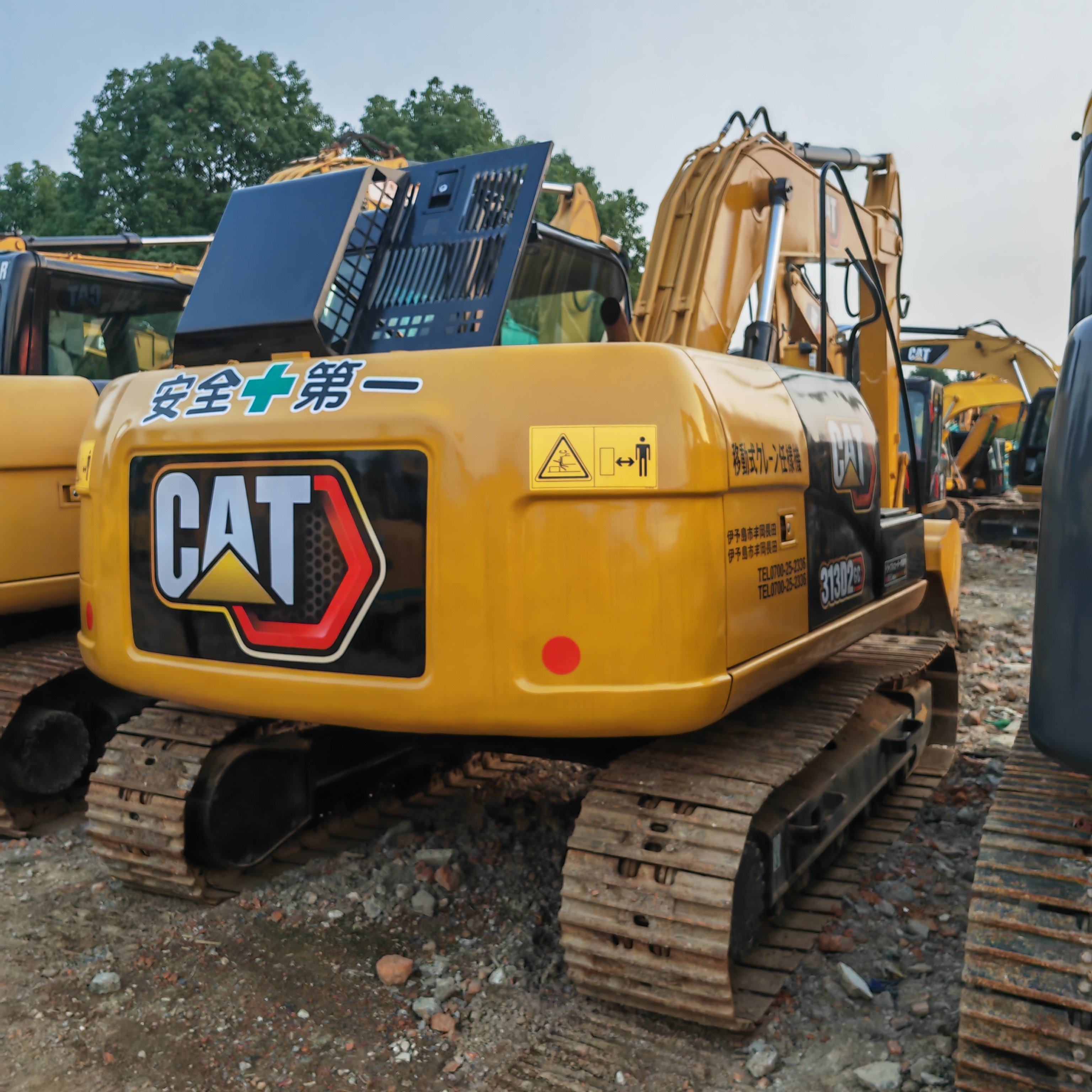 Good Condition Used Caterpillar Crawler Excavator Cat313D2 For Sale