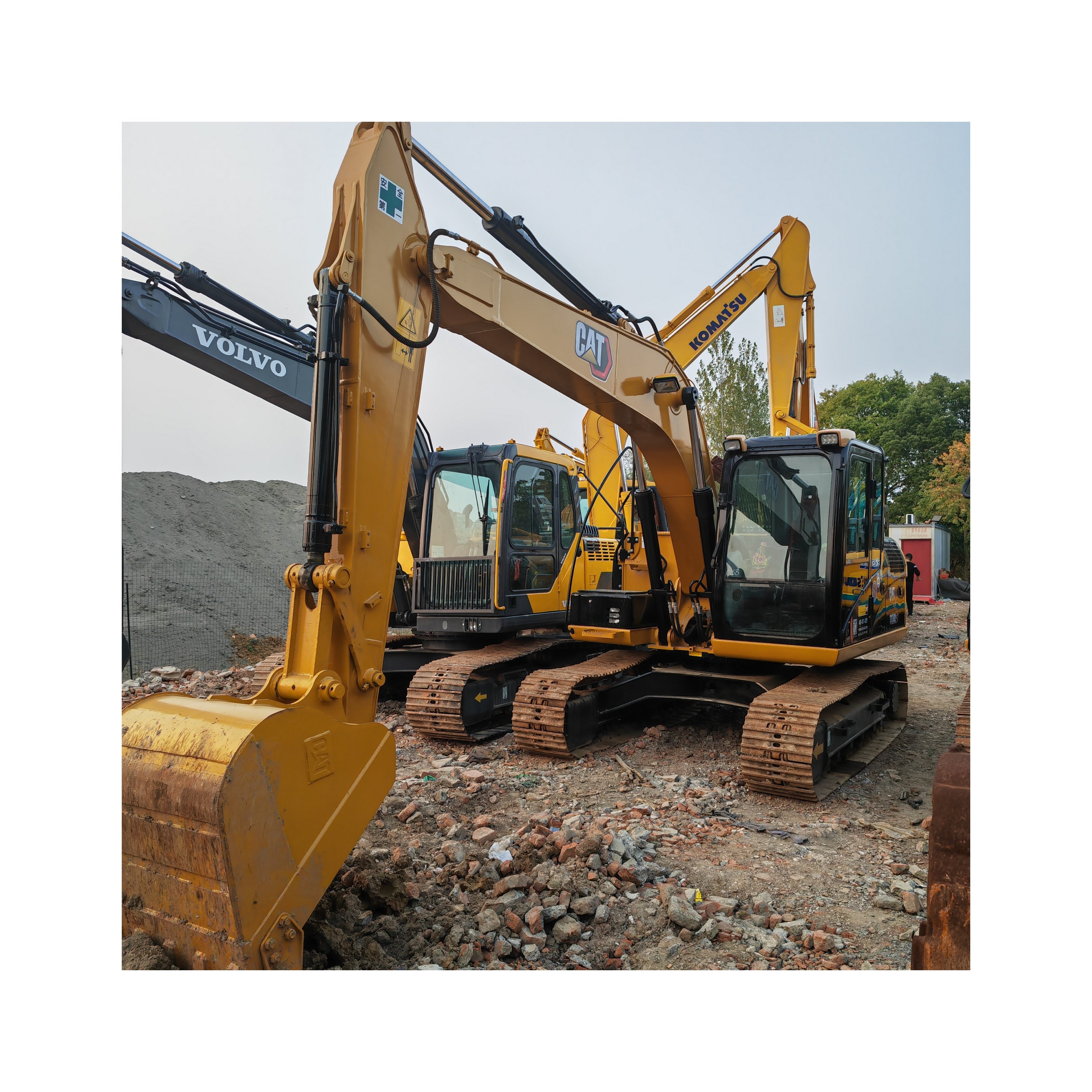 Good Condition Used Caterpillar Crawler Excavator Cat313D2 For Sale