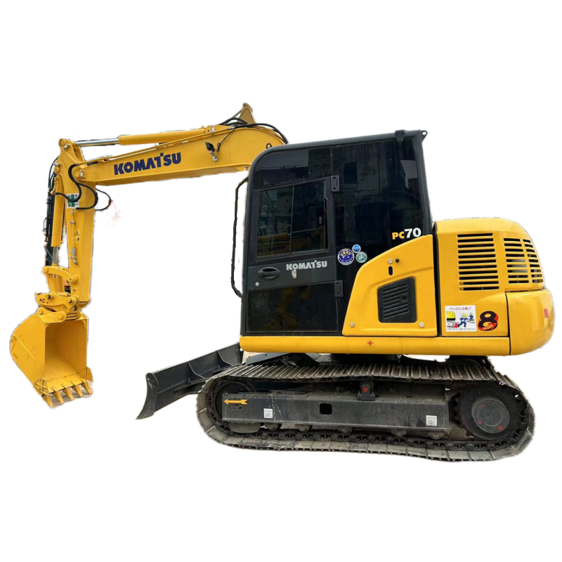 7Ton Used Excavator KOMATSU PC70-8 Second hand digger Competitive Price For Sale