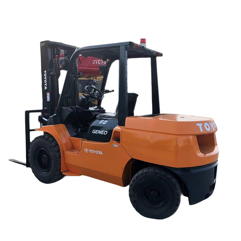 high performance 5ton TOYOTA original japan second hand engineering machine used forklift for sale