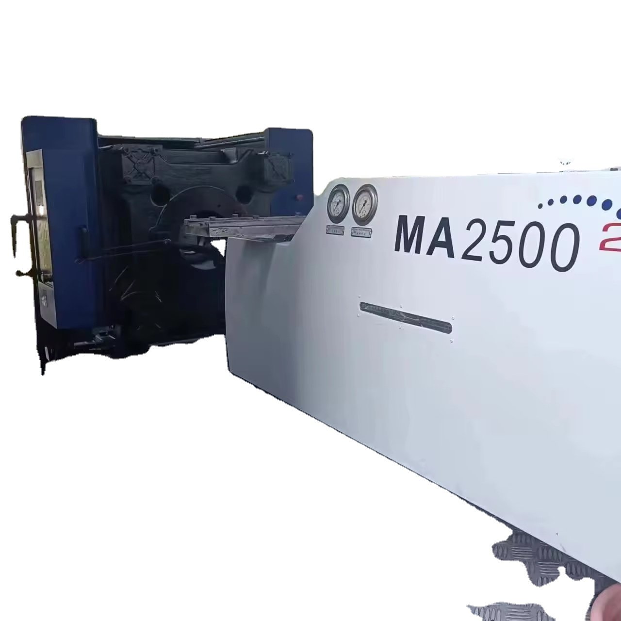 Used 250Ton Horizontal Injection Molding Machine Second Hand Plastic Servo Motor Electric with Core Components Screw Pump PLC