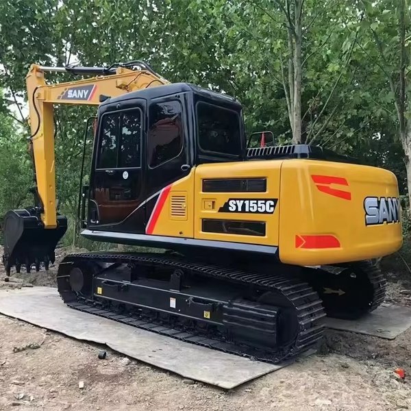 2023 Used excavator SANY 155 cheap price good quality original machine for sale,90% new