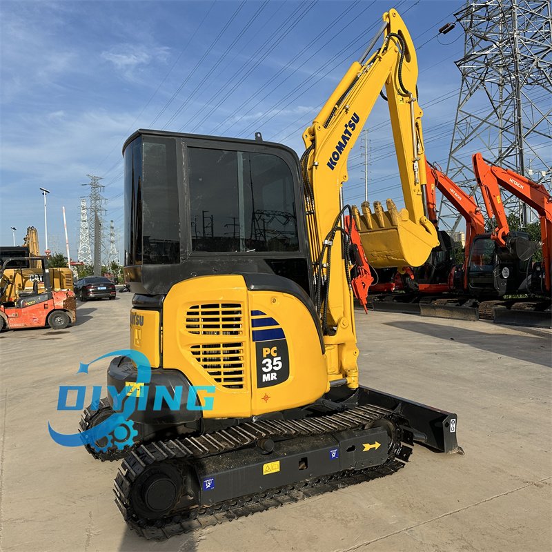Used Mini Small 3.5Ton KomatsuPC35MR Excavator High Quality Digger For Sale