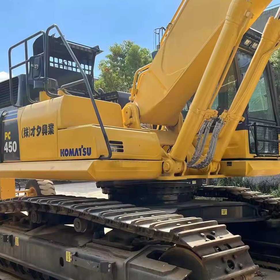 Used Komatsu PC450-8 Crawler Excavator 45 Tons Capacity Original Japan Komatsu 450-8 Komatsu Engine Core Construction Machinery